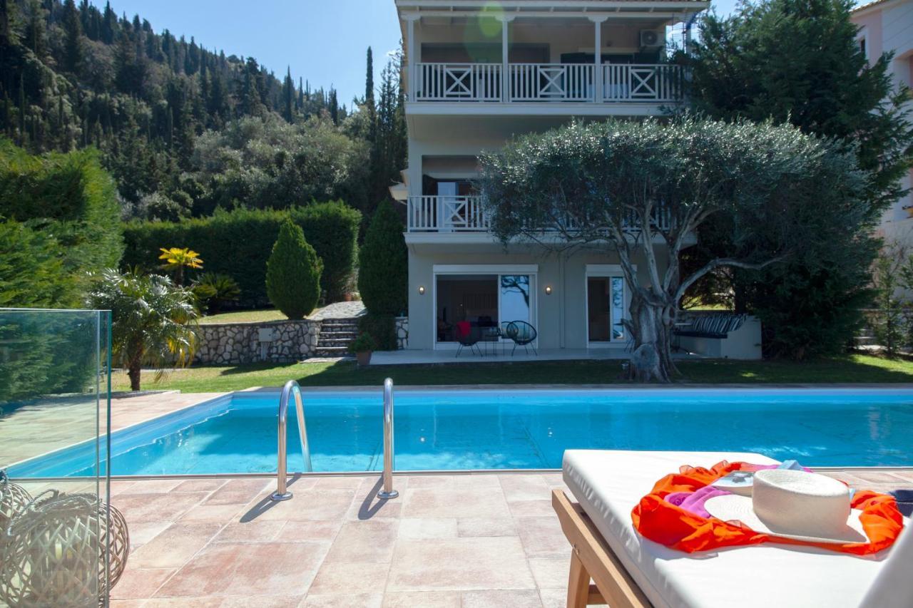 Villa Casa Azul With Private Pool Áyios Nikítas Esterno foto